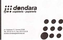 Dondara, copisteria i papereria