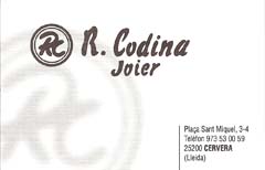 R. Codina joier