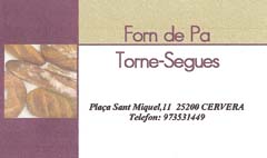 Forn de pa Torné-Segués