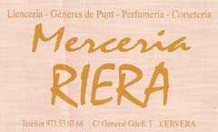 Merceria Riera