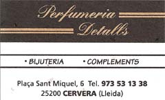 Perfumeria Detalls