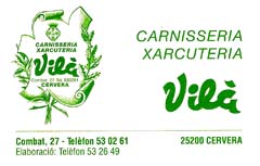 Carnisseria Xarcuteria Vilà